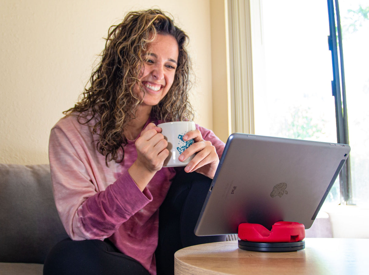 Video calls at the right angle
